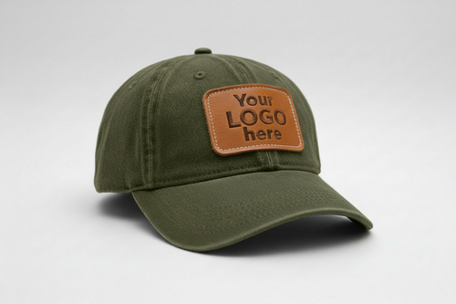 Change the hat color to a dark army green